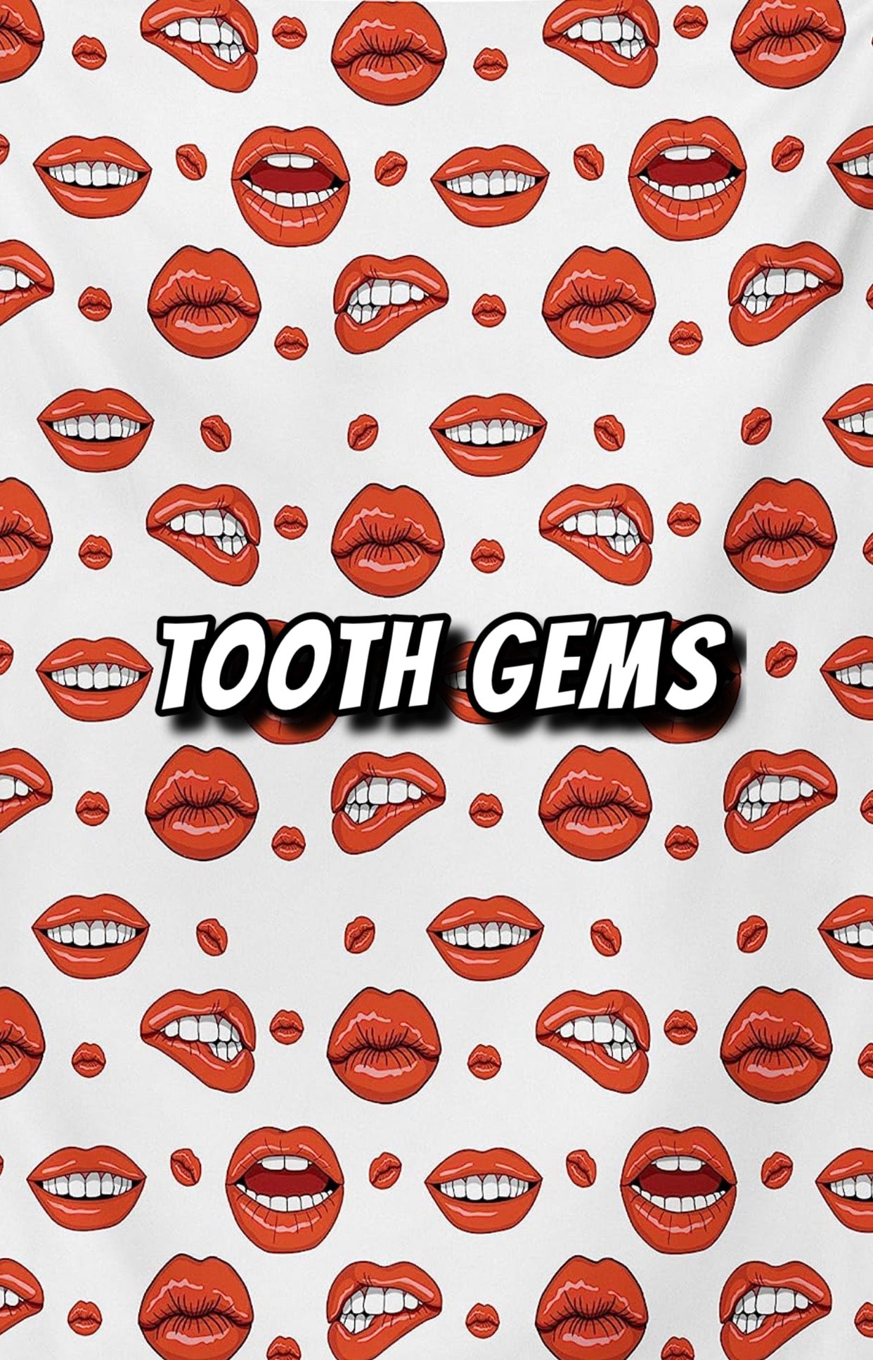 Round Individual Tooth Gems