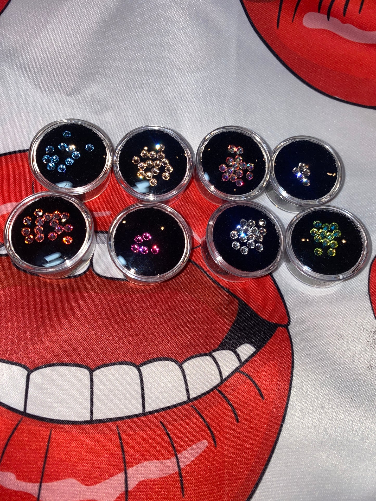 Round Swarovski Crystal Tooth Gem Bundle