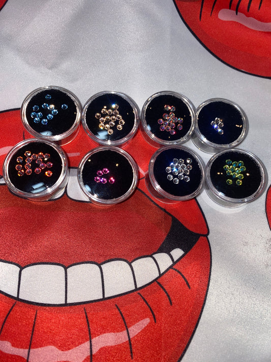 Round Swarovski Crystal Tooth Gem Bundle