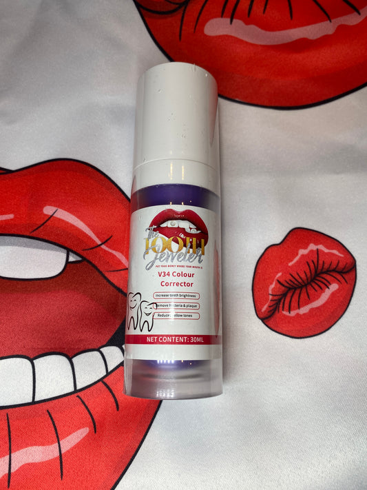 V34 Color Corrector Teeth Whitening Toothpaste (TOOTH FAIRY)