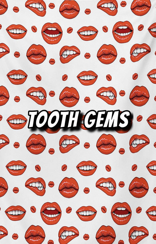 Round Individual Tooth Gems